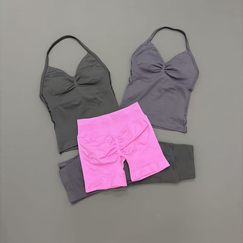 2 Piece Gym Set Women Seamless - Herbal Yoga avaliação e preço