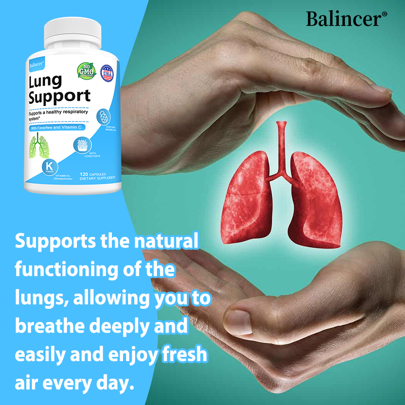 Lung Detox & Cleanse Capsules, - Herbal Wellness Formula avaliação e preço