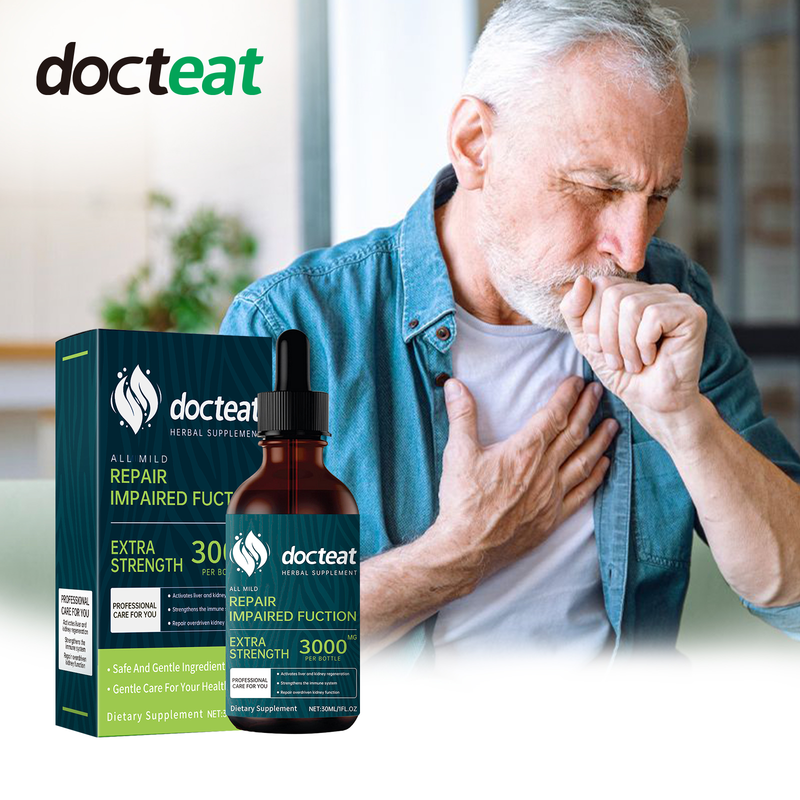 Herbal Dietary Supplement Drop - Herbal Wellness Formula avaliação e preço