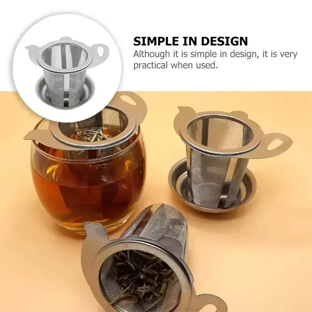 1 Set Stainless Steel Tea Filt - Herbal Wellness Products avaliação e preço