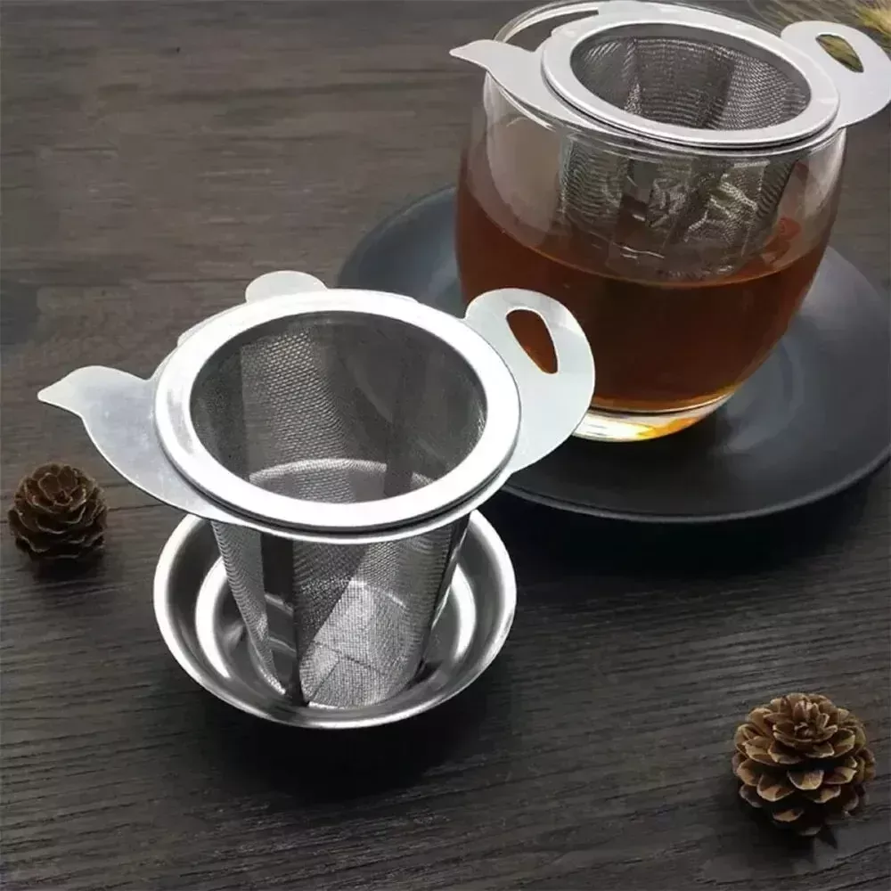 1 Set Stainless Steel Tea Filt - Herbal Wellness Products avaliação e preço