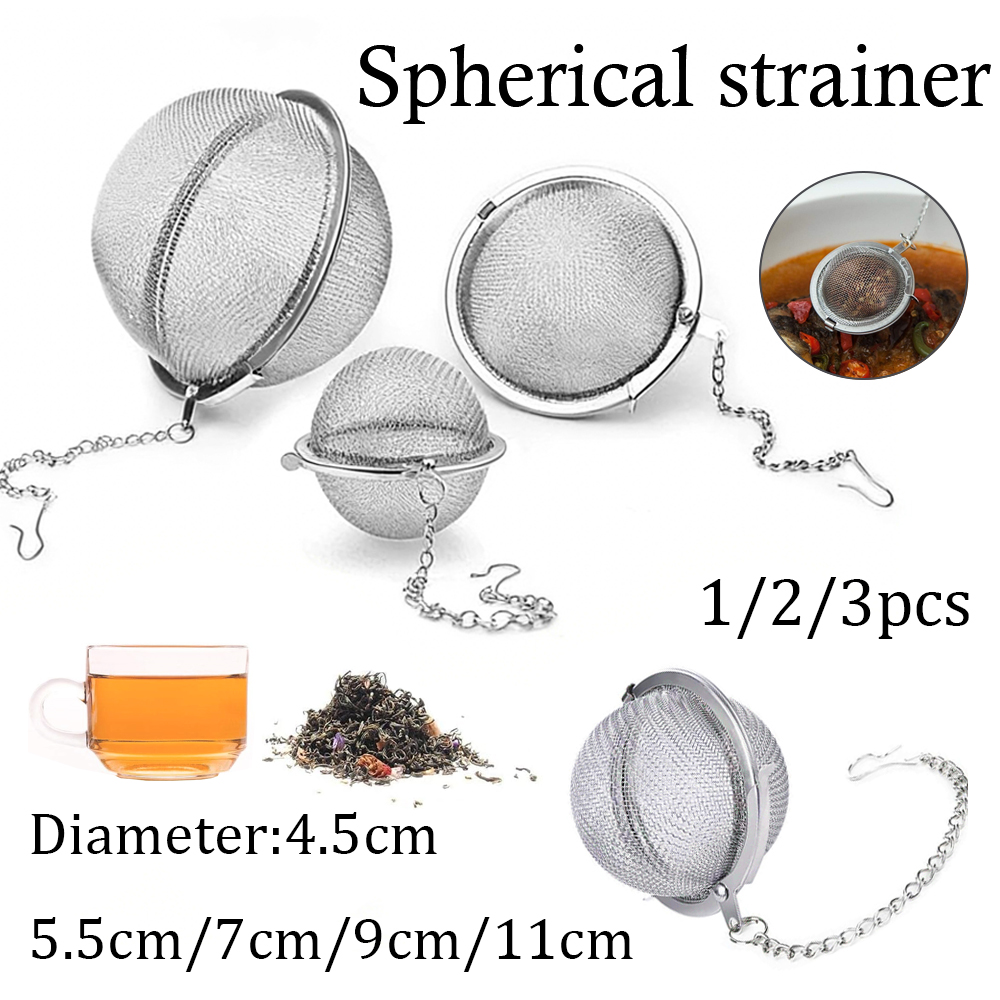 1-5pcs Tea Infuser Stainlesss  - Herbal Wellness Products avaliação e preço