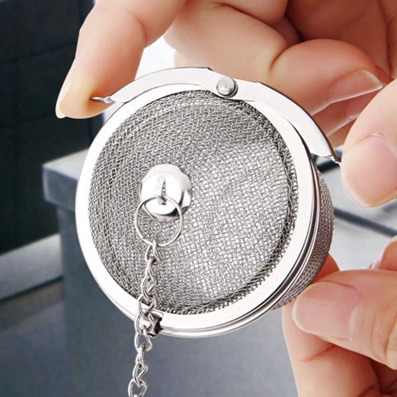 Stainless Steel Tea Strainer L - Herbal Wellness Products avaliação e preço