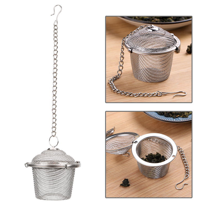 Stainless Steel Tea Strainer L - Herbal Wellness Products avaliação e preço