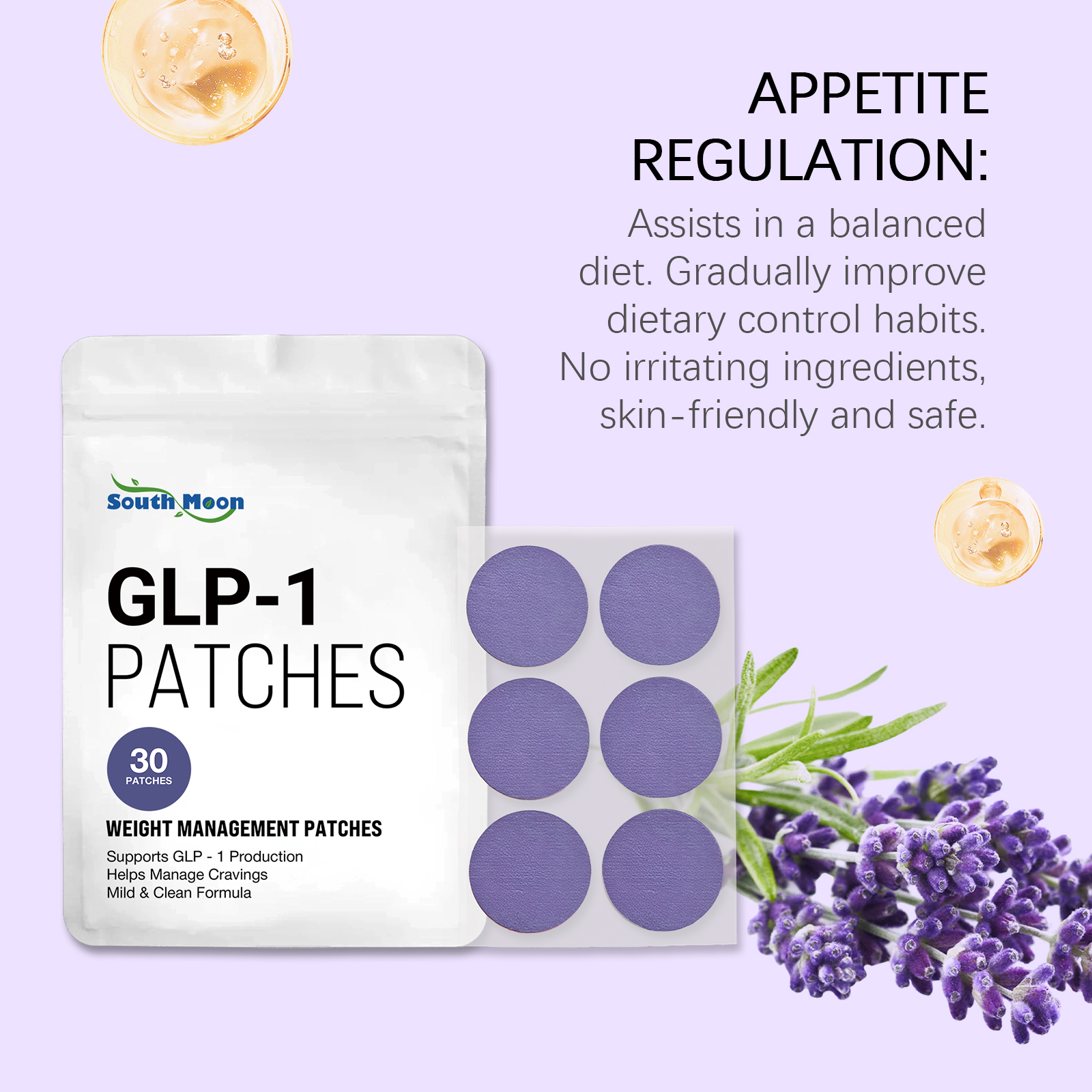 Lavender Body Patches Herbal A - Herbal Wellness Formula avaliação e preço