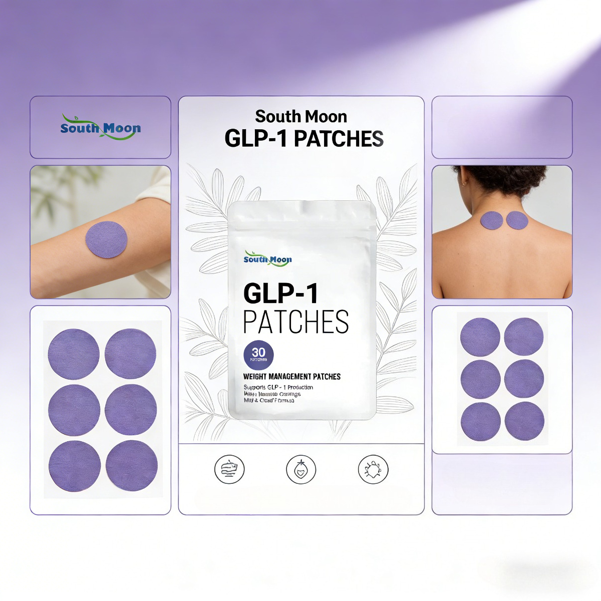 Lavender Body Patches Herbal A - Herbal Wellness Formula avaliação e preço