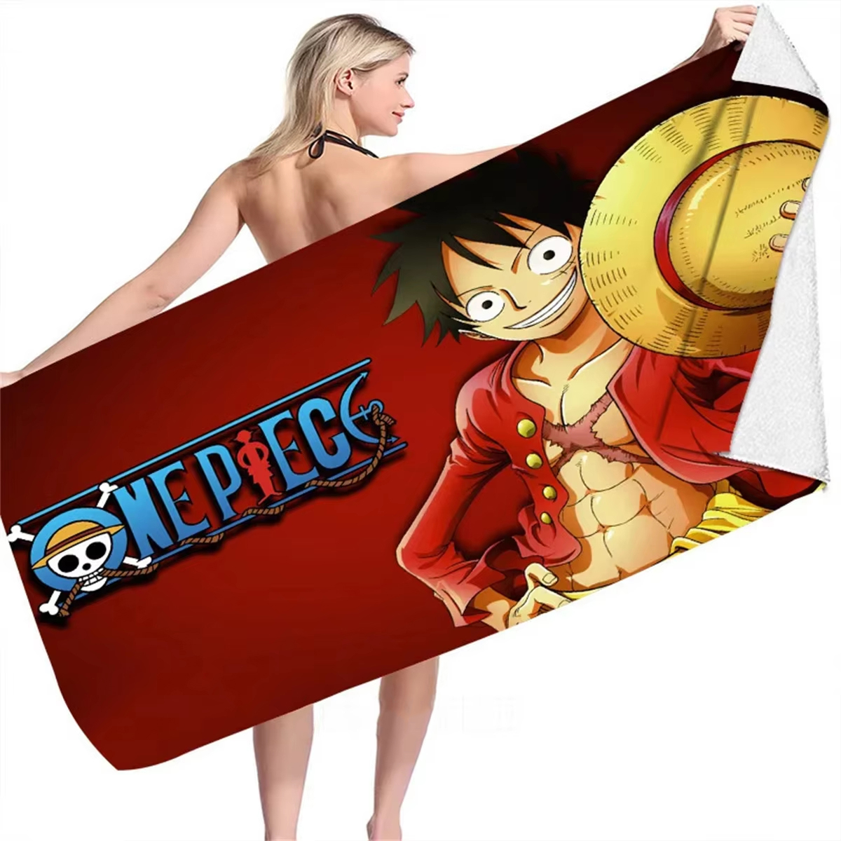 One Piece Monkey D. Luffy Beac - Herbal Yoga avaliação e preço