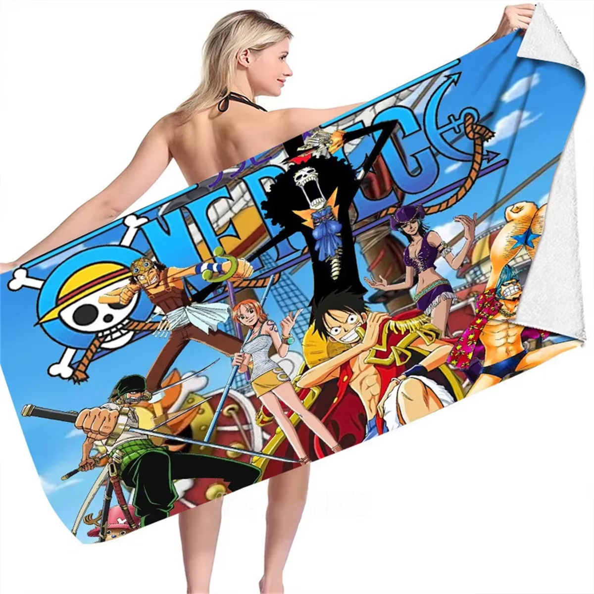 One Piece Monkey D. Luffy Beac - Herbal Yoga avaliação e preço