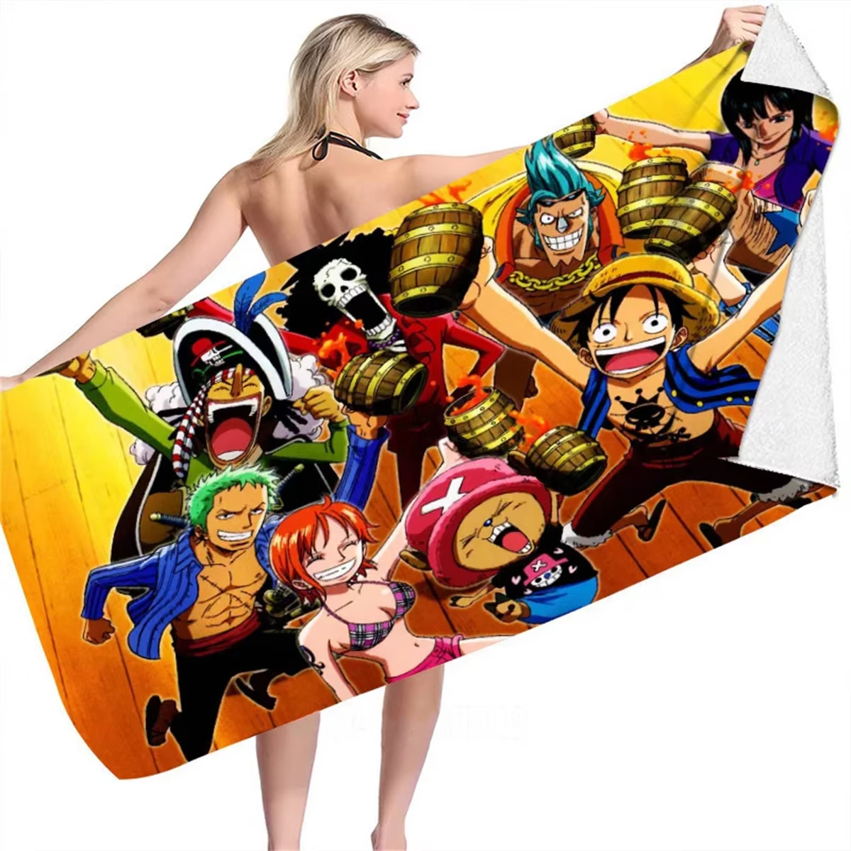 One Piece Monkey D. Luffy Beac - Herbal Yoga avaliação e preço
