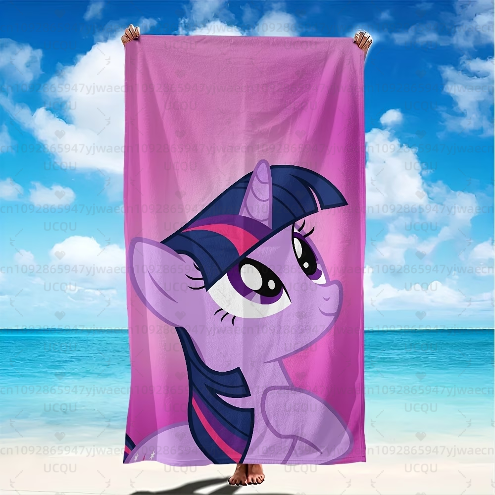1 PC My Little Pony Beach Towe - Herbal Yoga avaliação e preço