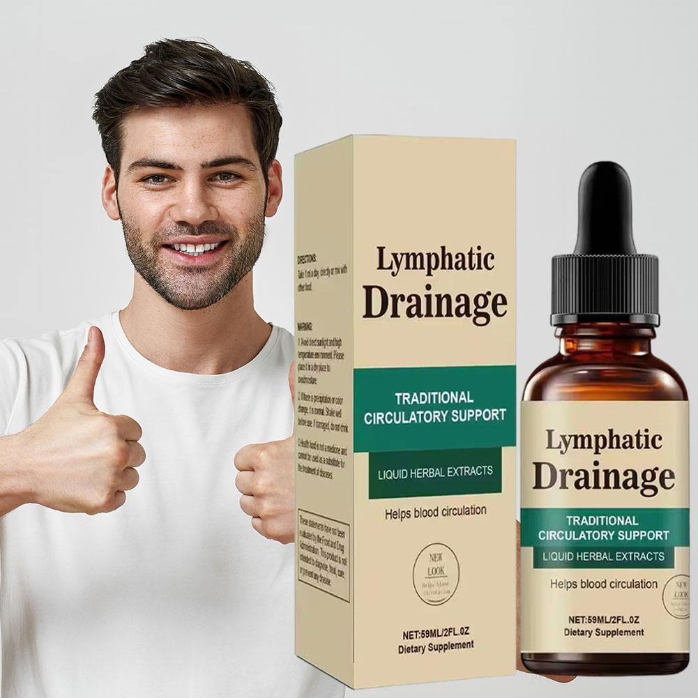 59ml Lymphatic Wellness Drops  - Herbal Wellness Formula avaliação e preço