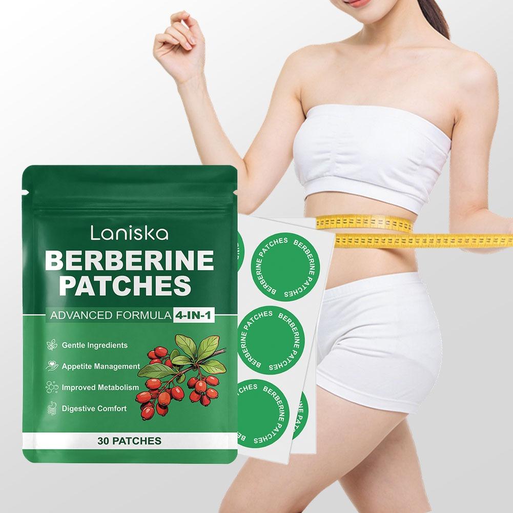 LANISKA Berberine Extract Patc - Herbal Wellness Formula avaliação e preço