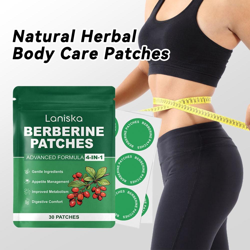 LANISKA Berberine Extract Patc - Herbal Wellness Formula avaliação e preço