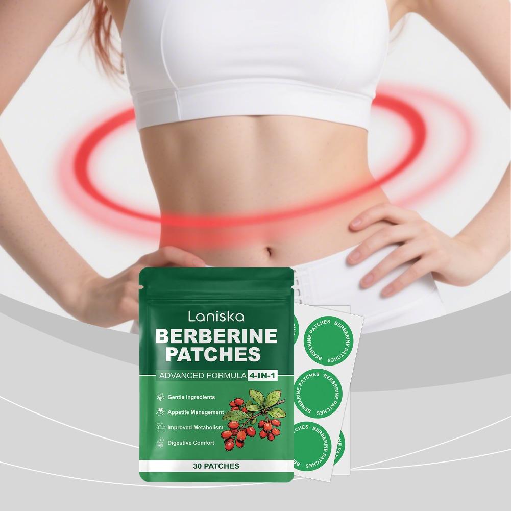 LANISKA Berberine Extract Patc - Herbal Wellness Formula avaliação e preço