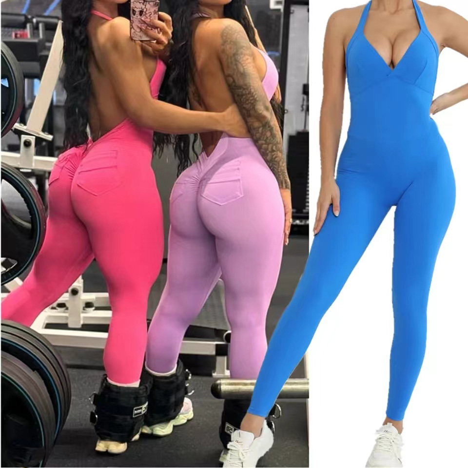 Pad Halter V Scrunch Romper Wo - Herbal Yoga avaliação e preço
