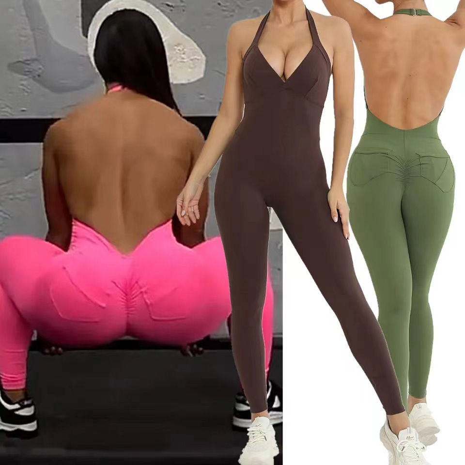 Pad Halter V Scrunch Romper Wo - Herbal Yoga avaliação e preço