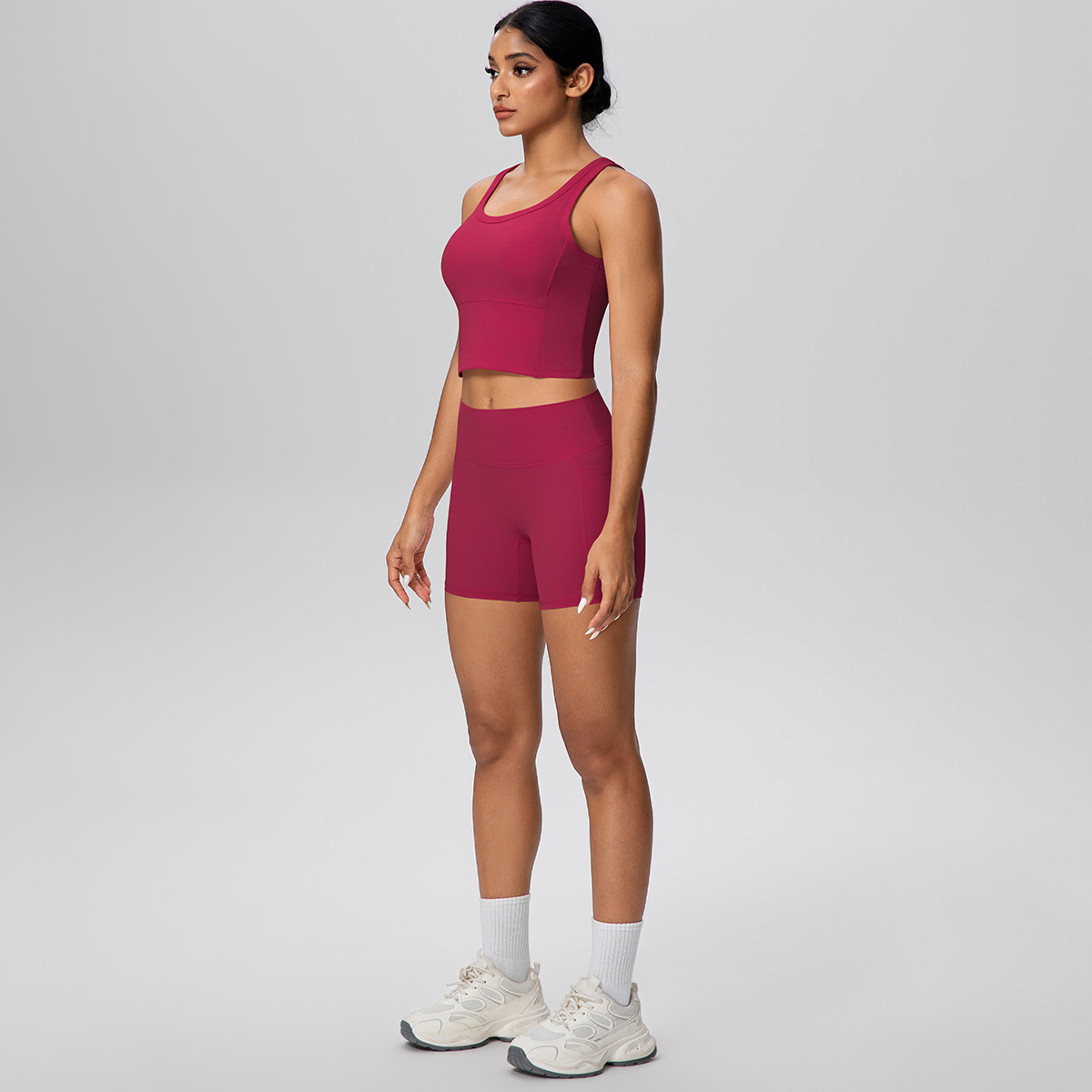 2PCS Women Summer Fitness Spor - Herbal Yoga avaliação e preço