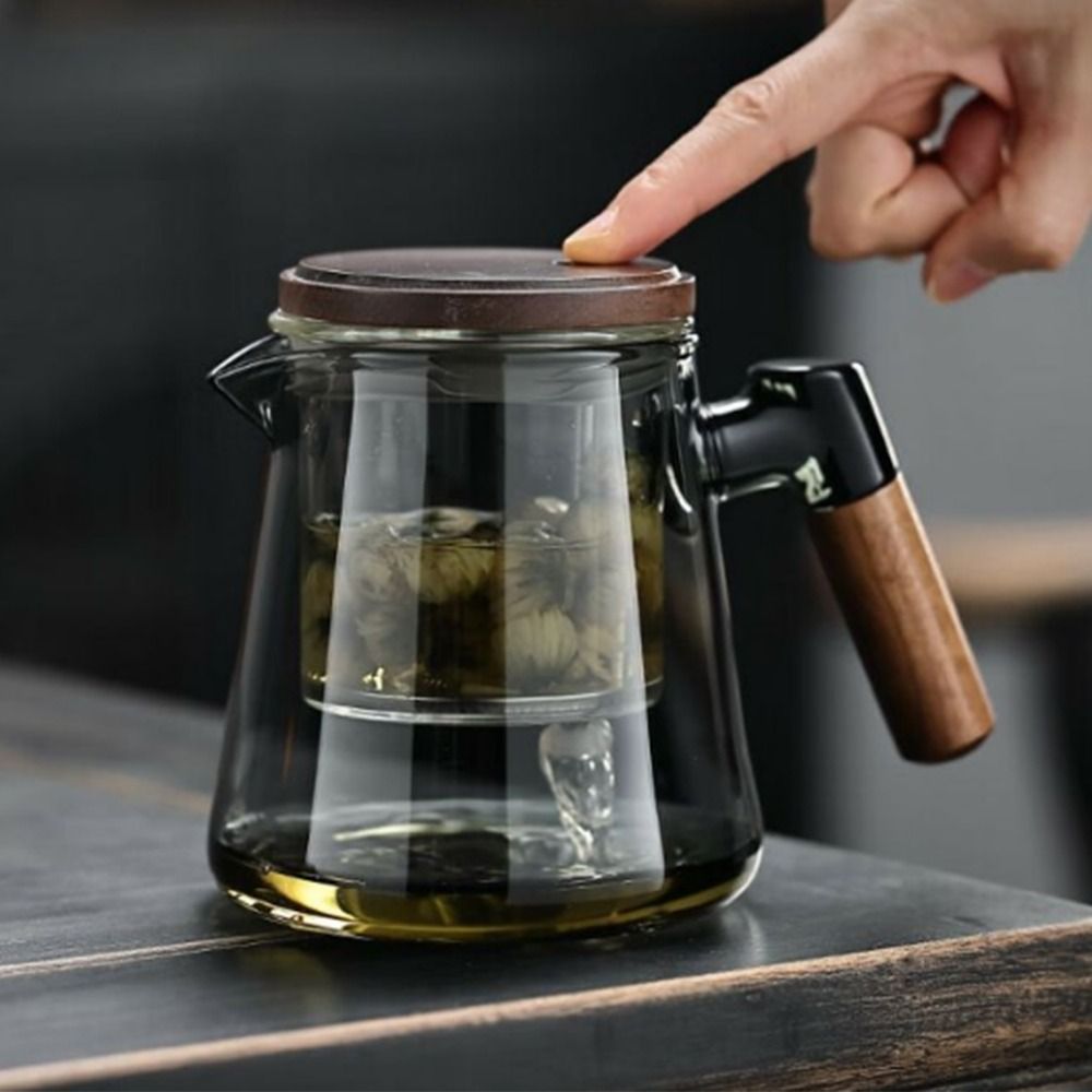 One-Touch Drip Glass Teapot 65 - Herbal Wellness Products avaliação e preço