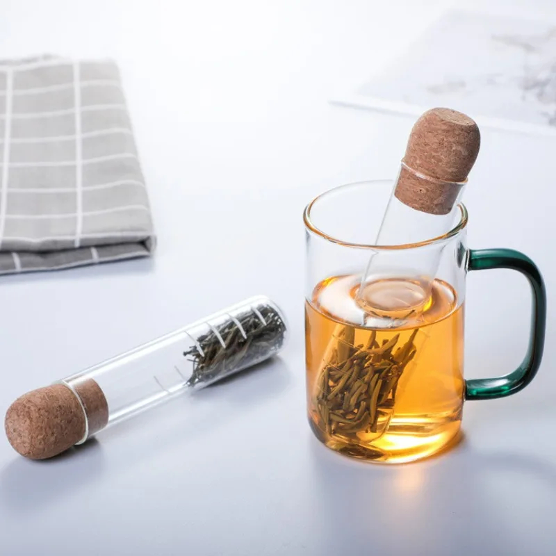 Creative Glass Tea Infuser Pip - Herbal Wellness Products avaliação e preço