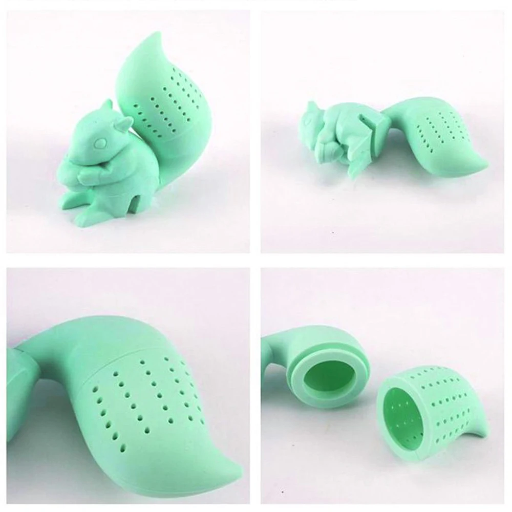 Squirrel Tea Infuser Stainless - Herbal Wellness Products avaliação e preço