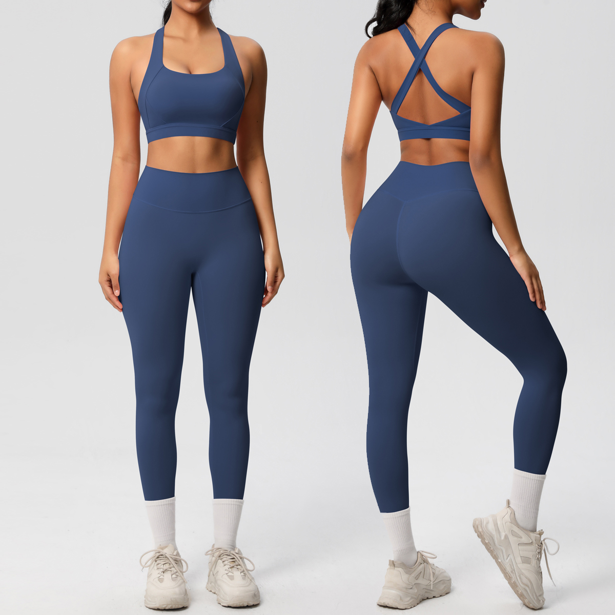 2 Pieces Sportswear Yoga Set G - Herbal Yoga avaliação e preço