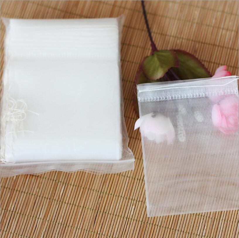 50pcs/lot Empty Tea Bag Nylon  - Herbal Wellness Products avaliação e preço