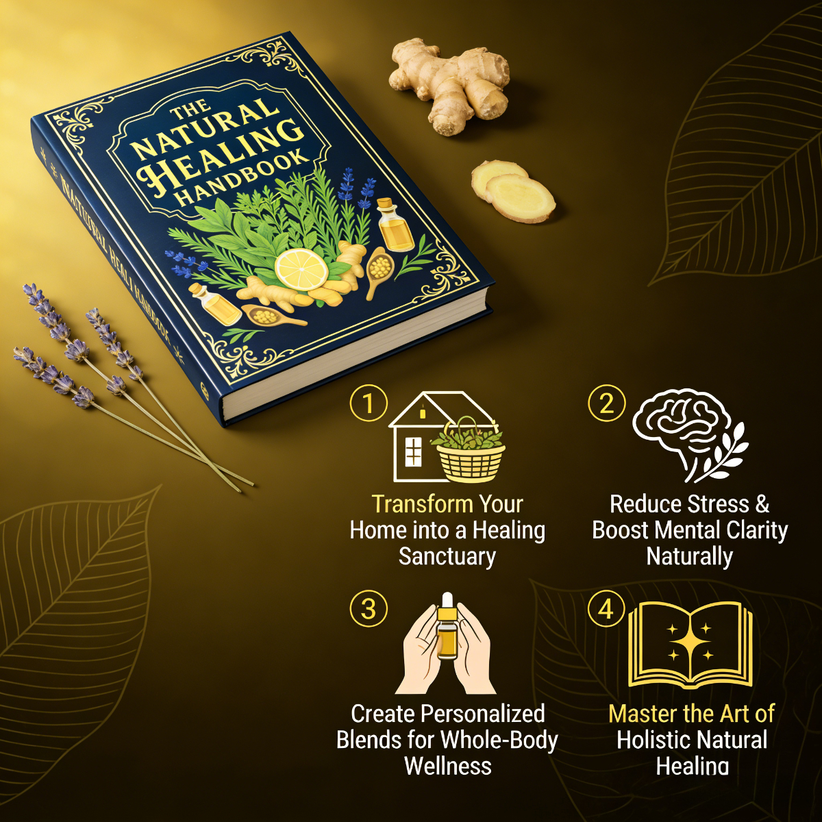 The Natural Healing Handbook:  - Herbal Wellness In avaliação e preço