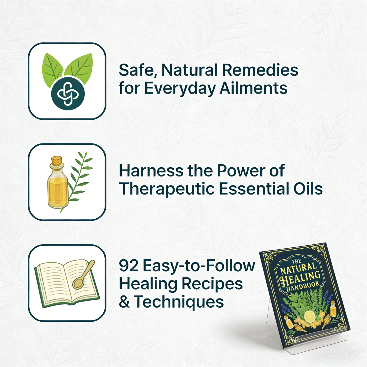 The Natural Healing Handbook:  - Herbal Wellness In avaliação e preço