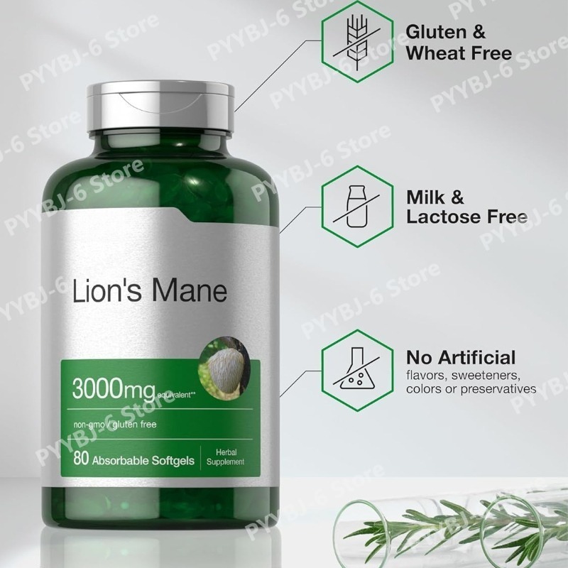 Lion's Mane Mushroom Extract N - Herbal Wellness Formula avaliação e preço